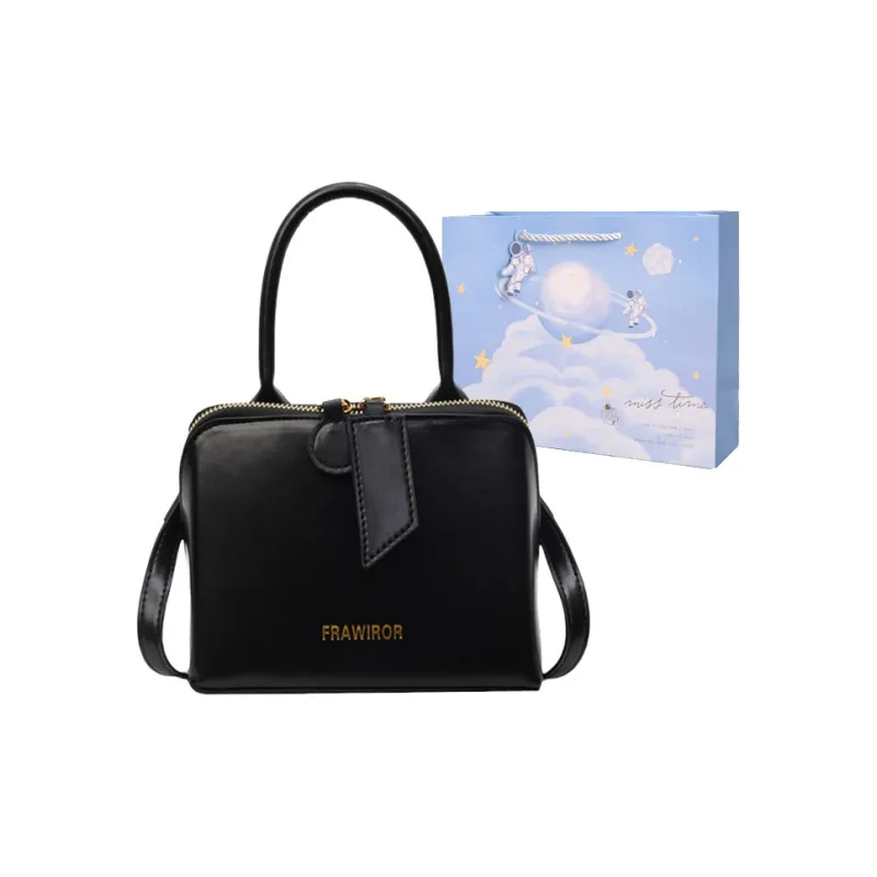 Duoluplo Doron Paul PU Crossbody Bag, Shoulder Bag, Handbag Regular Women's Ecru, Black, Coffee-3