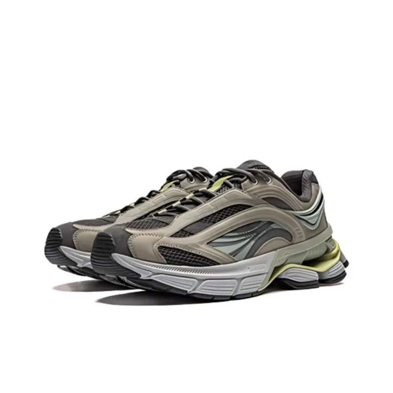 LINING Aurora RENEW Running Shoes Men Low Top Gray-2