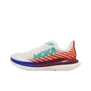 HOKA ONE ONE Mach 5 Wide 'White Fire Red' Women's