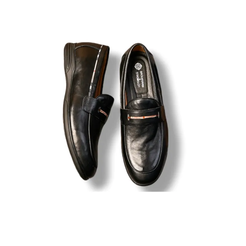 Brounvanm Beanie Shoes Men's Black-5