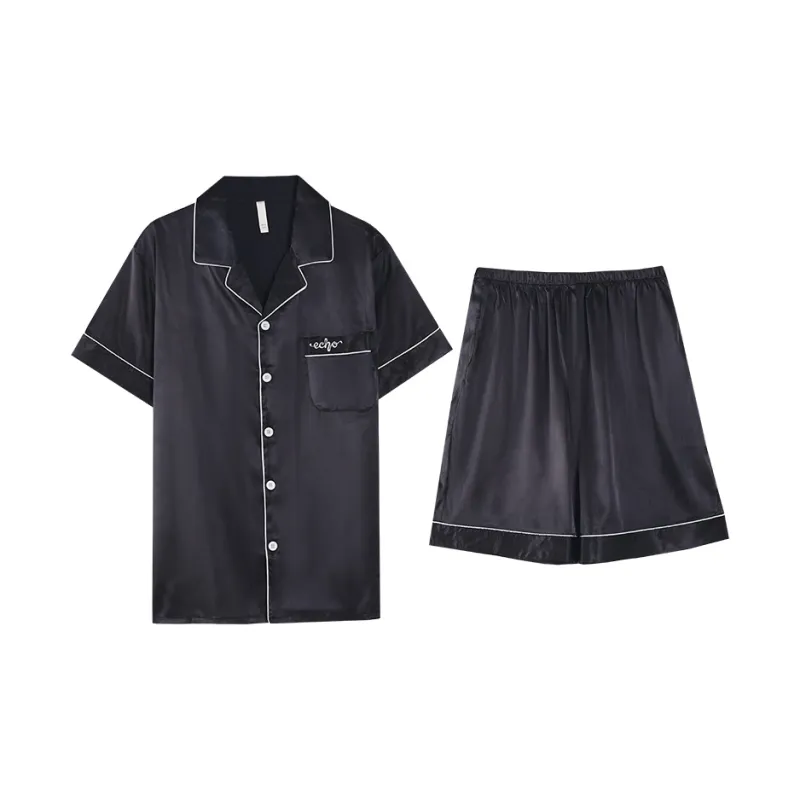 PBENO PD Pajama Set Men's Black-0