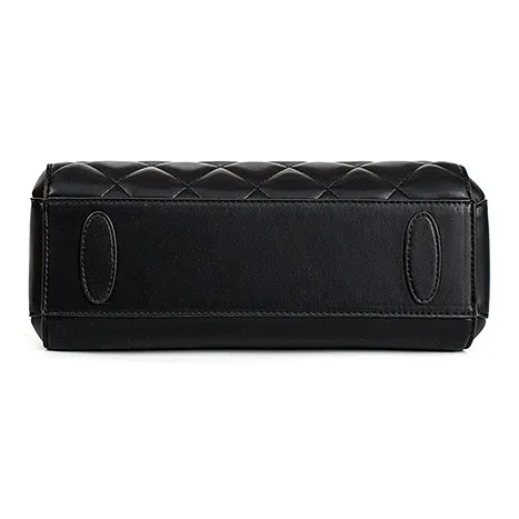Vigno Synthetic Leather One Shoulder Handbags Regular Women's Black-4