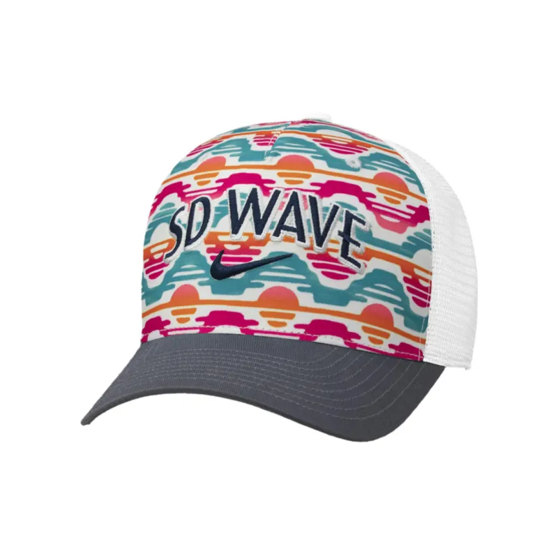 Nike San Diego Wave Fc Nike Nwsl Trucker Cap-0