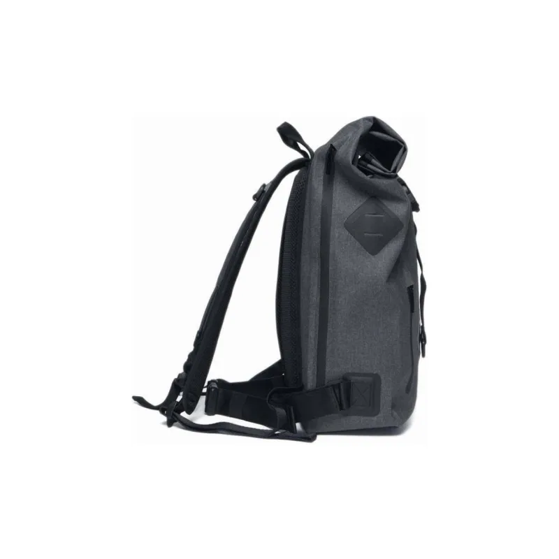 KNOMO Polyurethane Backpack Unisex Gray & Black-2