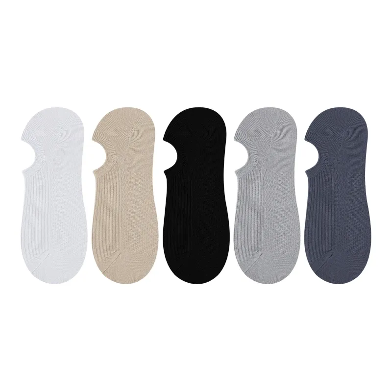 XXLLG No-Show Socks Men's 5 Pack-5