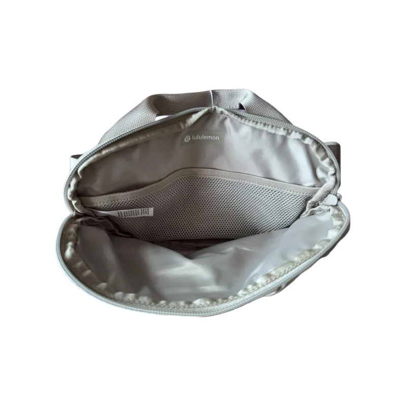 Lululemon Nylon With Recycled Polyester Fanny Pack Unisex Raw Linen & Albumin-2