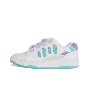 Ollieskate Cold Bonded Puffy Shoes Skateboard Shoes Unisex White Blue Purple