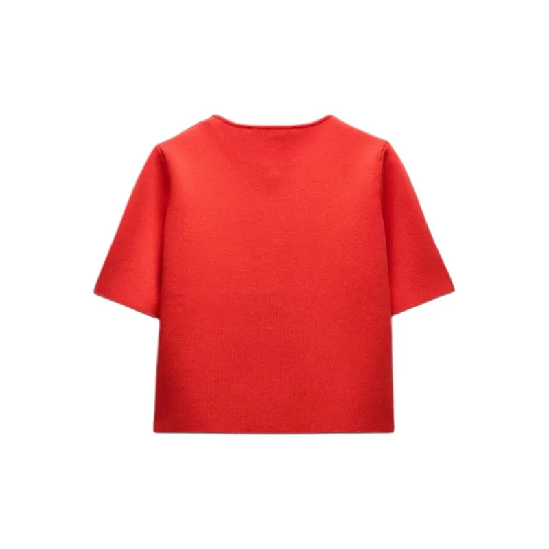 ZARA Knitwear Women's Red-1