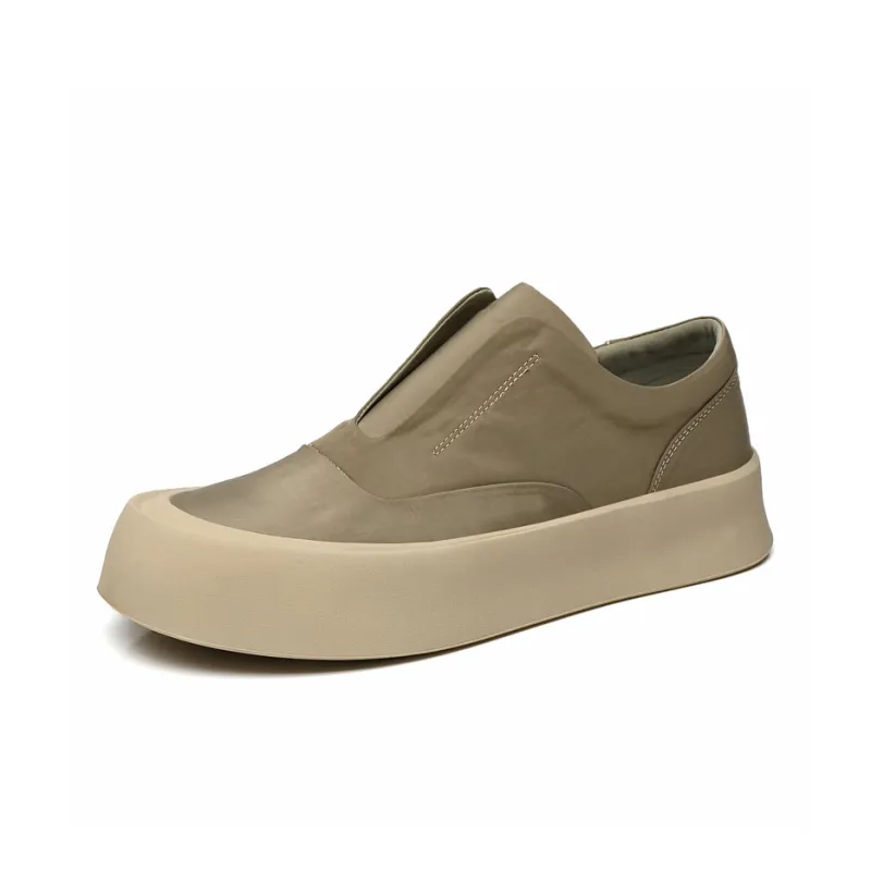 XIAOTOULANG Slip Resistant Breathable Low Top Canvas Shoes Men's-14