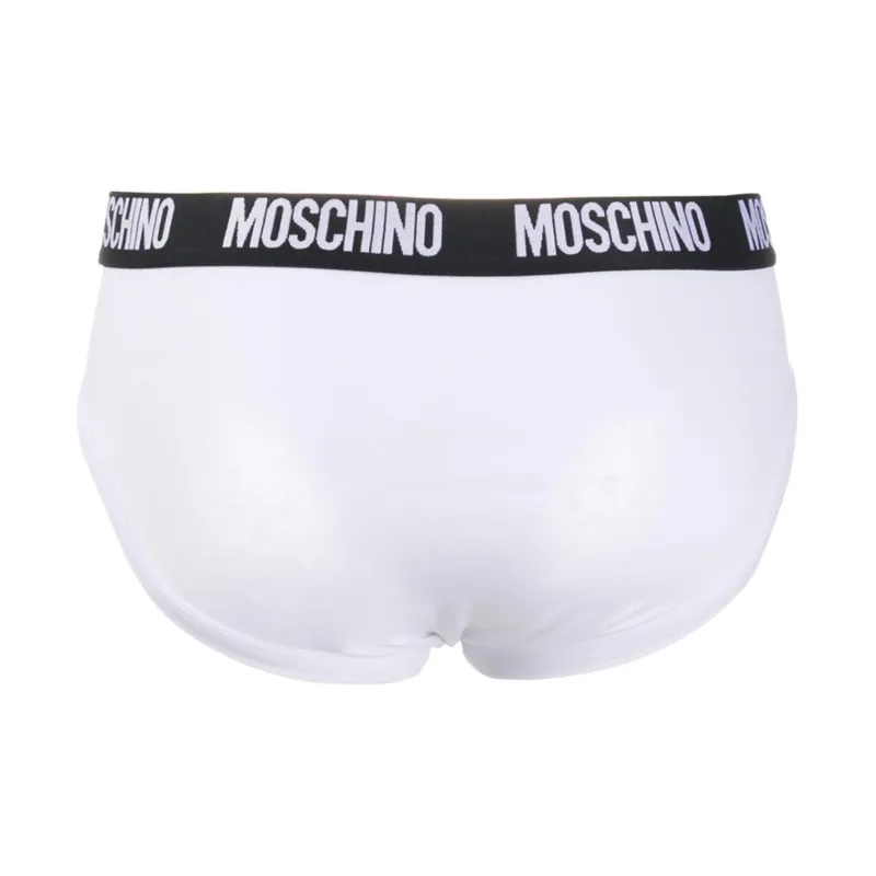 MOSCHINO Logo Waistband Briefs-1