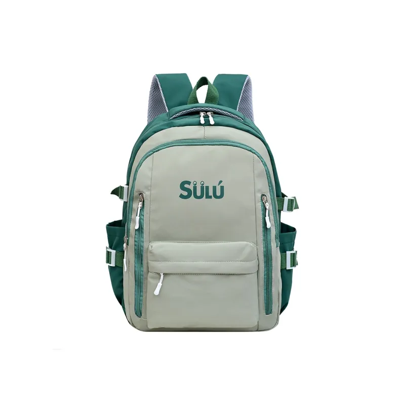 Dusen Kangaroo Nylon Backpack Medium Size Unisex Multicolor-13