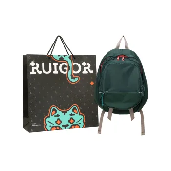RUIGOR Polyester Travel Bags Laptop Bags Backpack Unisex Khaki/Black/Jasper