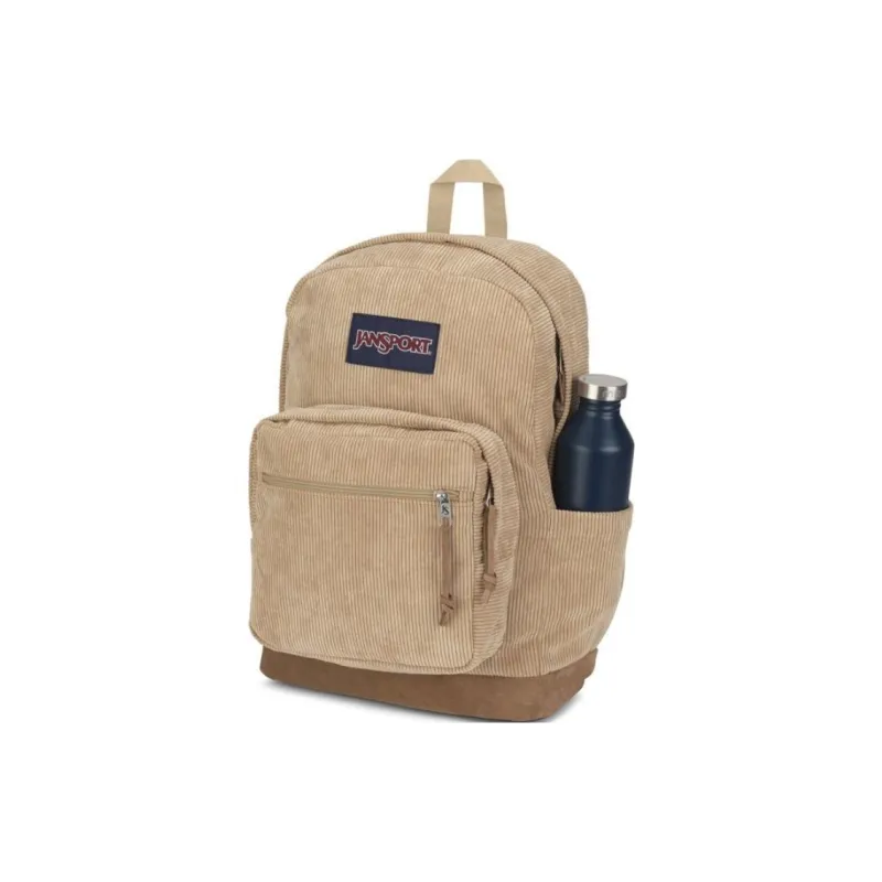 JanSport Corduroy Backpack Unisex Curry-4