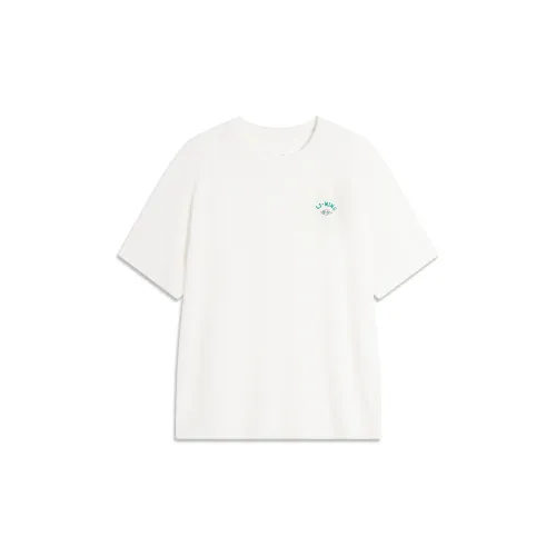 LINING Sports Life Collection T-Shirts Men Ivory