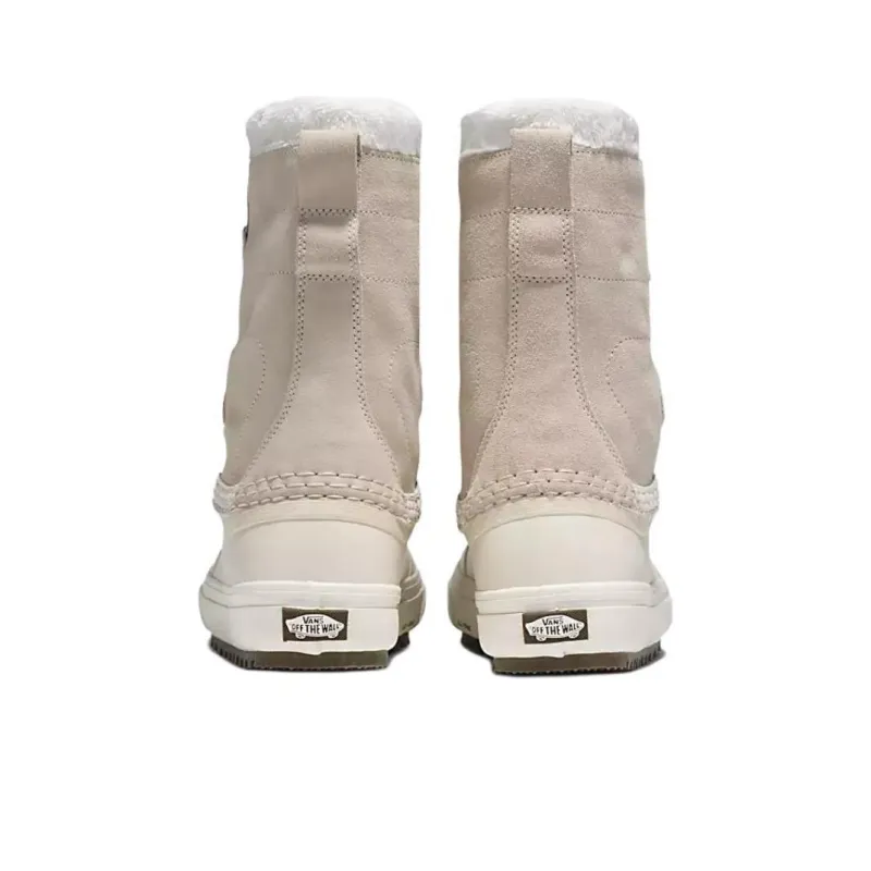 Vans Mte Abrasion Resistant Slip Resistant Knee High Snow Boots Unisex Beige-3
