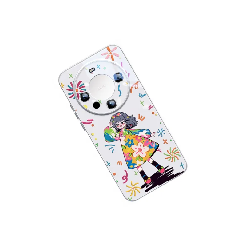 Sen Dog Glass Material Sense Of Premium Phone Cases Applicable To Huawei Mate60Pro/50/40-4
