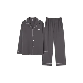 MIIOW Pajama Set Men's Medium Gray