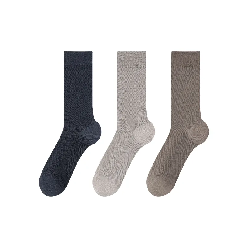 XXLLG Mid Calf Socks Men's 3 Pack-6