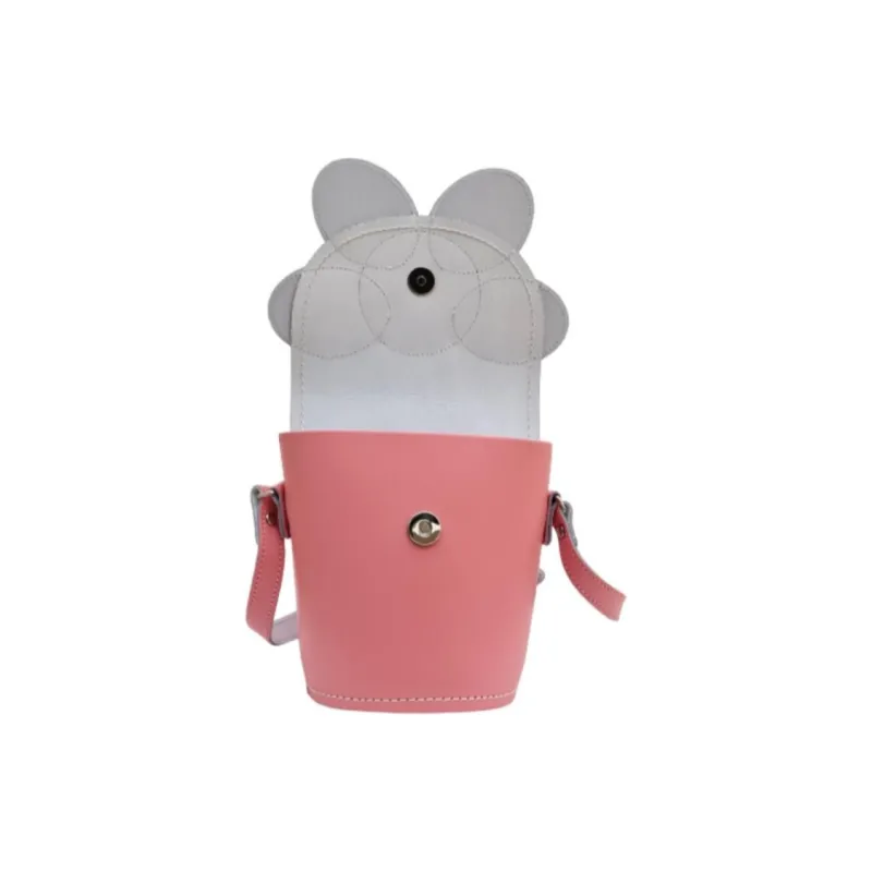 Zatchels Leather Crossbody Bag Shoulder Bag Women's Light Pink-3