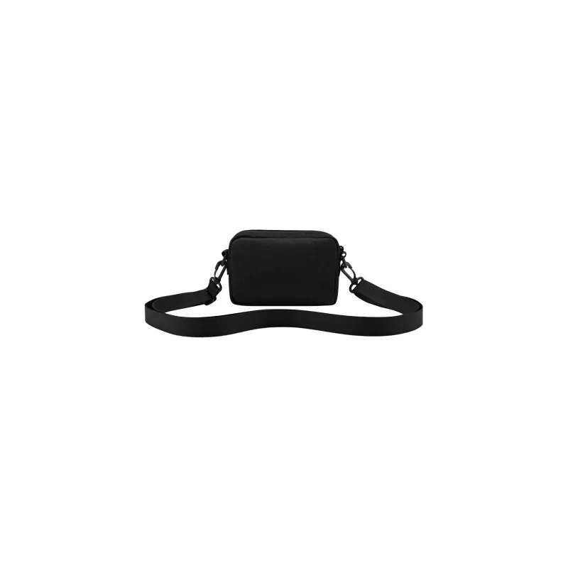 PEAK Fabric Shoulder Bag, Crossbody Bag Regular Unisex Black-1