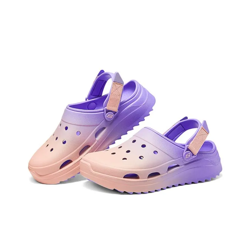 Skechers Clogs Women's Pink Purple-2