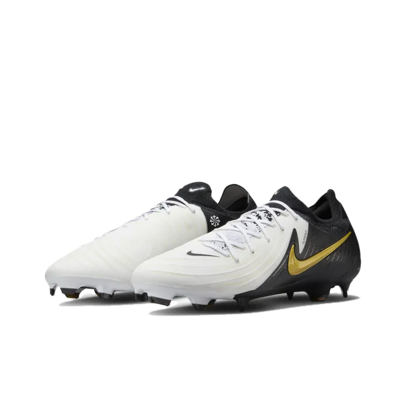 Nike Phantom Gx 2 Pro Fg 'White Gold Black'-2
