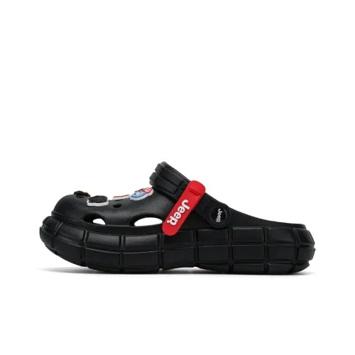 Jeep Quiet Slip Resistant Abrasion Resistant Slide Slippers Unisex