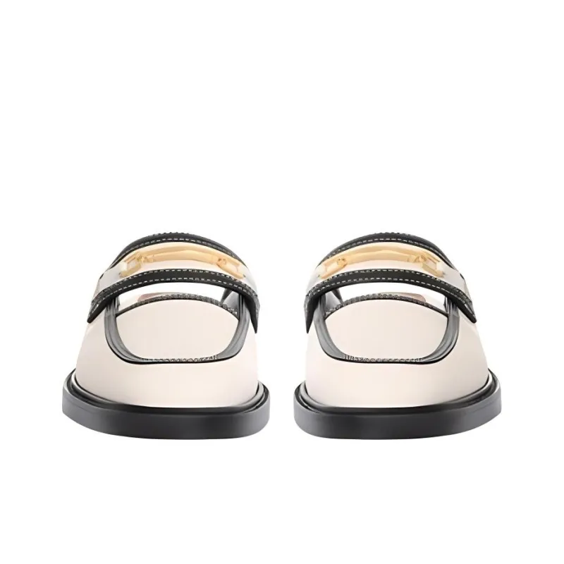 Zimmermann Wrap-toe Slippers Women's White-3