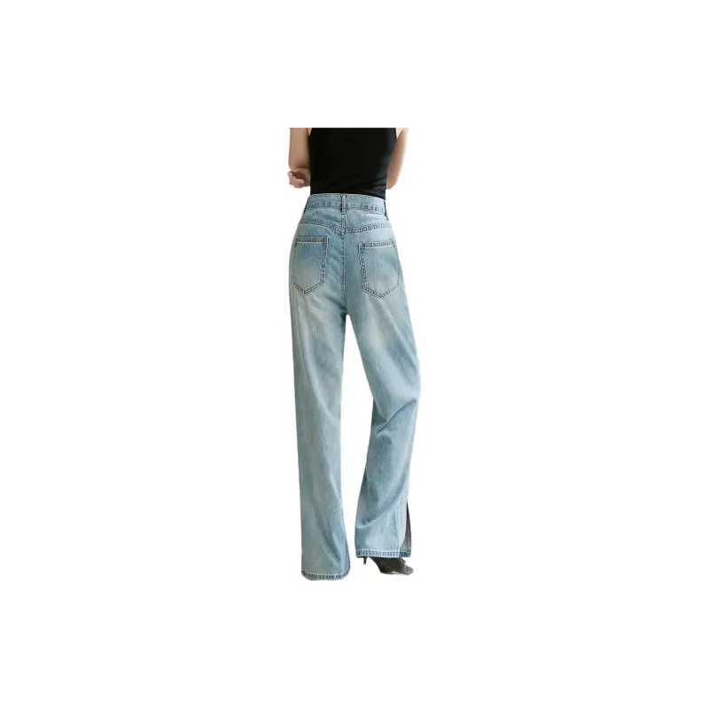 SMEN Jeans Women's Denim Blue-1