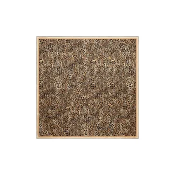 Givenchy Leopard Print Square Scarf