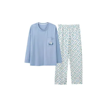 MIIOW Pajama Set Women's Blue Bunny