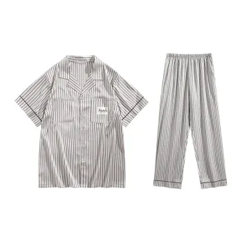 Fadaiqi Pajama Set Men's Light Gray