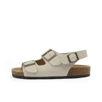 JOSINY Height Increasing Beach One Strap Sandals 2.7cm Women's Ecru/Khaki