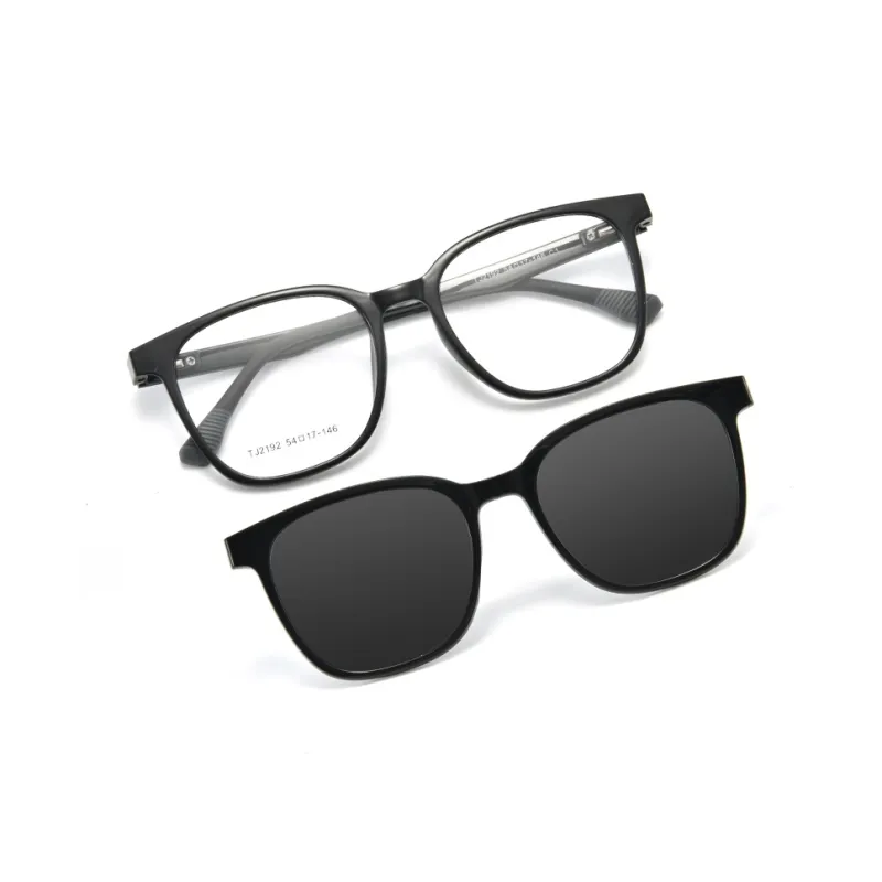 Cornstone TR/Memory Plastic Square Sunglasses Men's-0