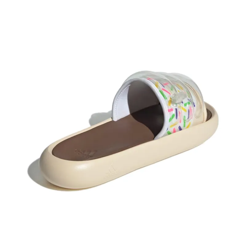 Adidas Zplaash Slides Crystal Sand Preloved Brown Cloud White-3