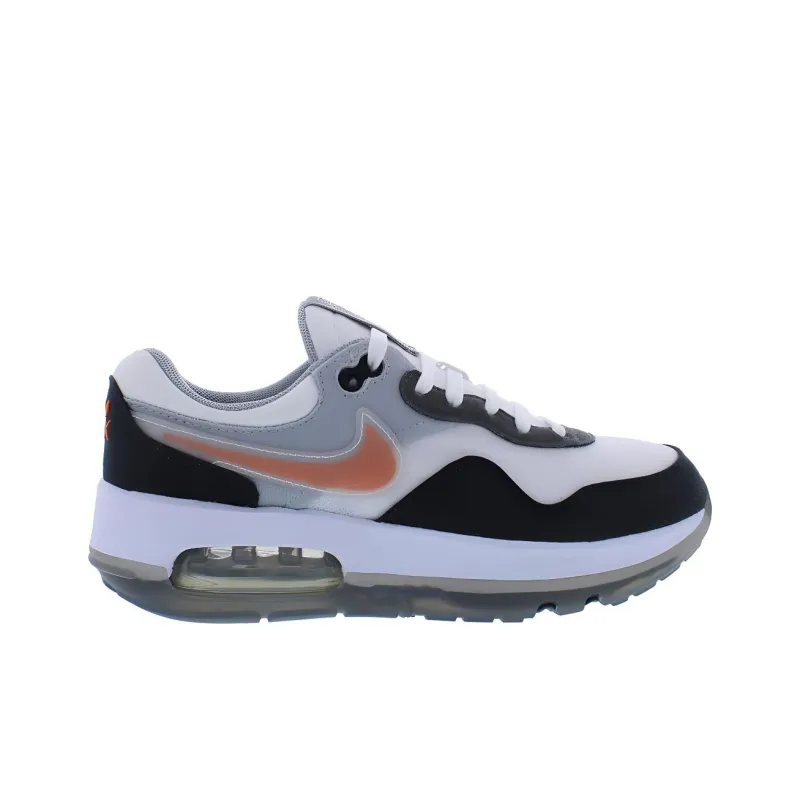 Nike Air Max Motif Cushioning Low Top Kids Lifestyle Shoes Black White Teenagers-1
