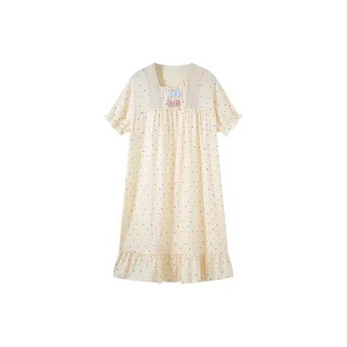 Ta Yan Nightgown Women's Apricot