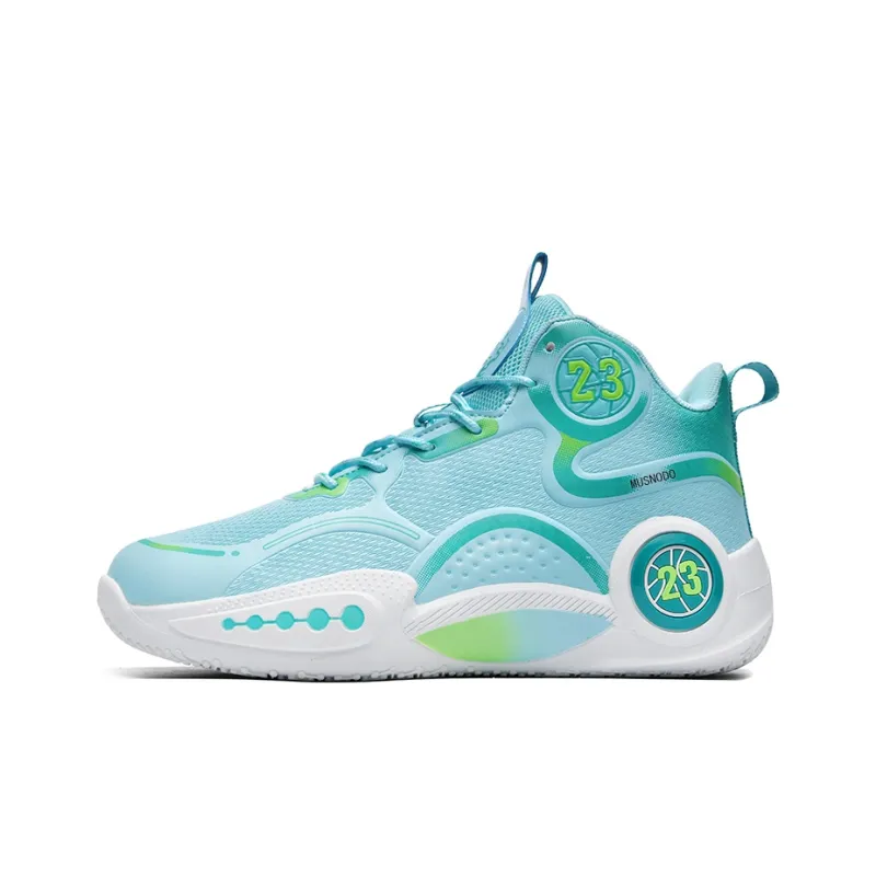 MUSNODO Cushioning Anti-Slip Wear-Resistant Breathable Supportive Rebound Mid-Top Basketball Shoes Unisex-14