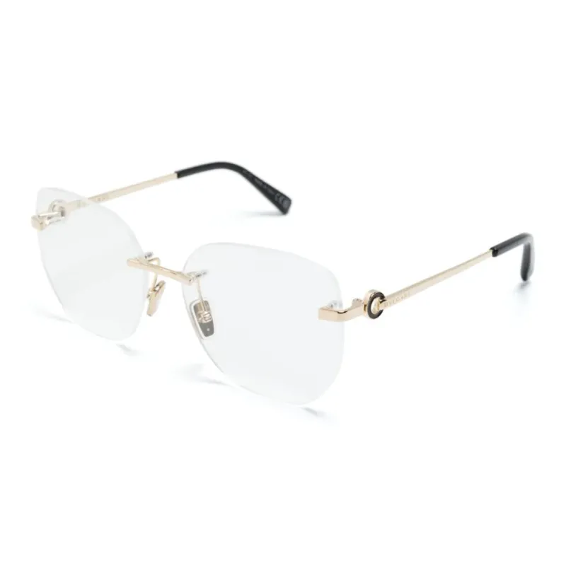 BVLGARI Irregular Frame Glasses-0