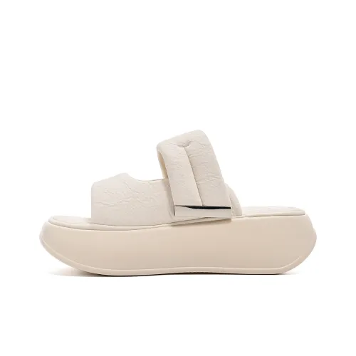 EBLAN Slide Slippers Women's Beige