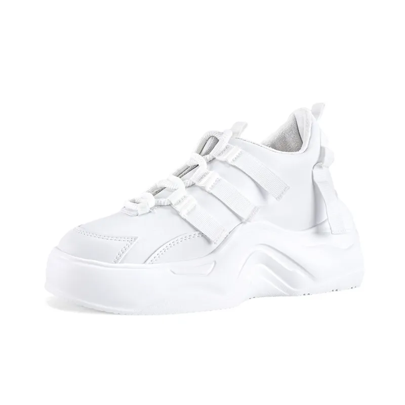 IiJin Cushioning Lightweight Height Increasing Low-Top Chunky Sneakers Women's-1
