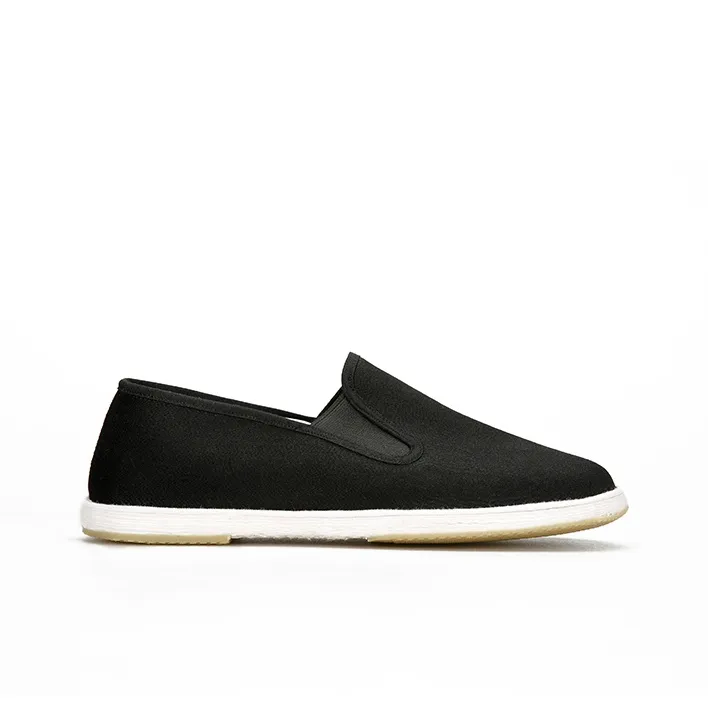 Old Meihua Men's Casual Shoes Men Low Top Black-1