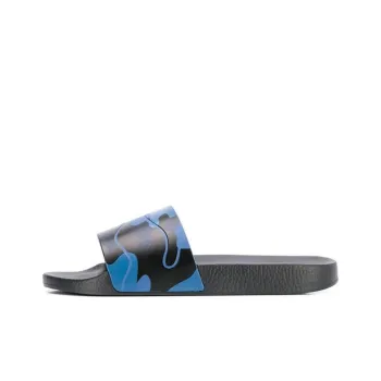 Valentino Rubber Slider 'Blue Camo'
