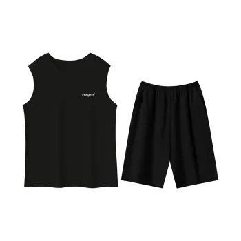 GOSO Pajama Set Men's Black Shades