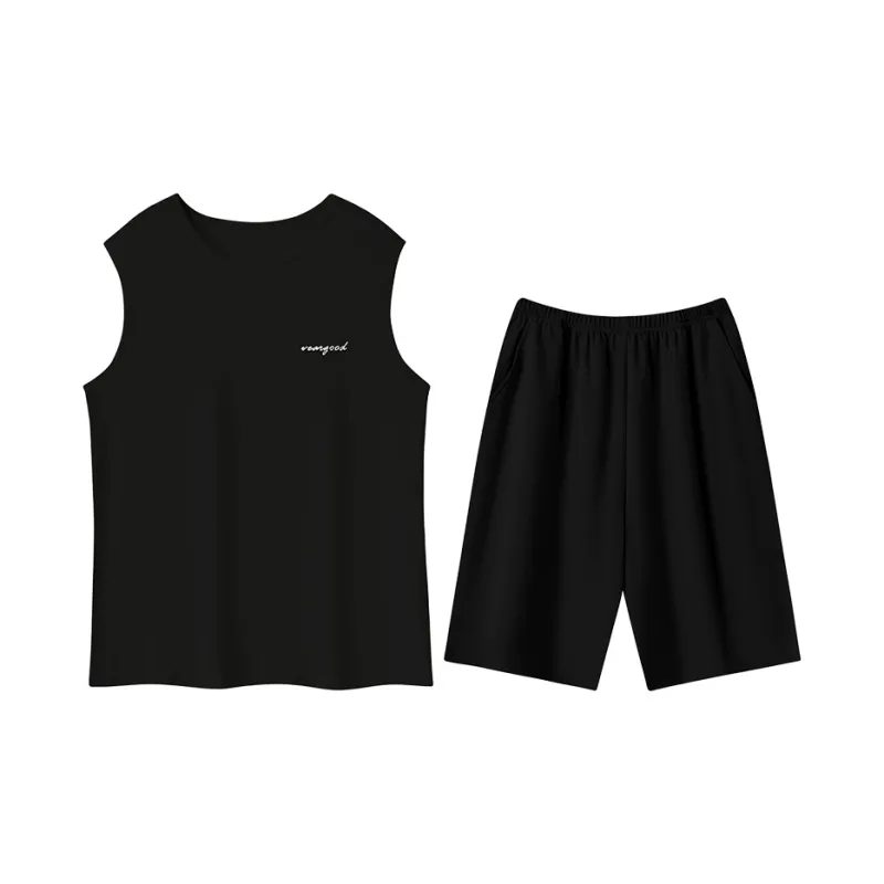 GOSO Pajama Set Men's Black Shades-0