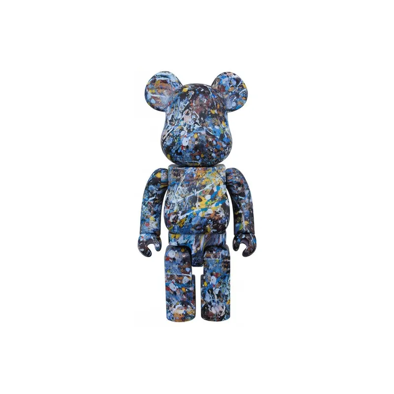 BE@RBRICK X Jackson Pollack Studio Water Print Multi-0