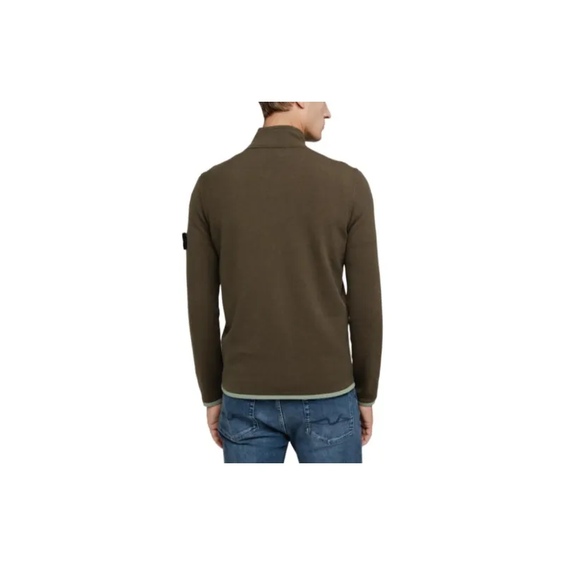 STONE ISLAND Compass motif Zip up Sweatshirt-2