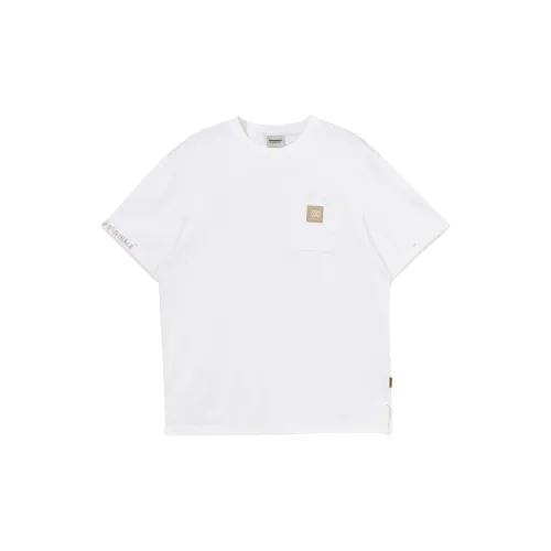 JACK&JONES T-Shirts Unisex A06 Raw White