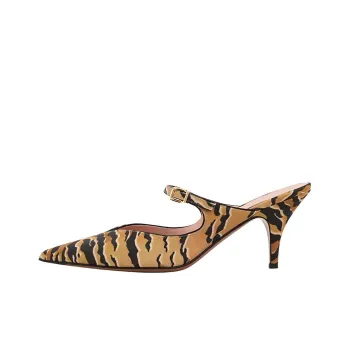 Zimmermann Closed Toe Slippers 6.5cm Women's Brown