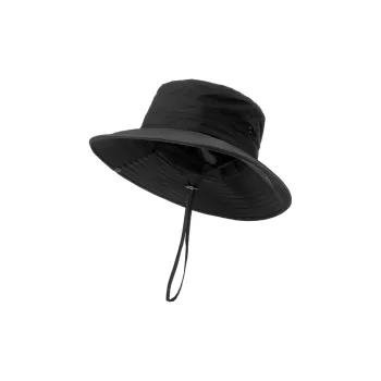SUPERFIRE Polyamide Bucket Hats Unisex Black